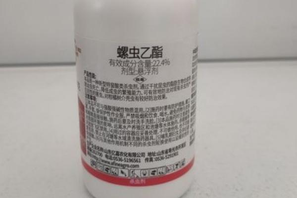 螺虫乙酯用量多少合适，针对不同的害虫用量不同