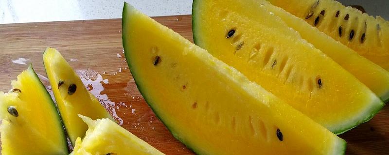 黄瓤的西瓜怎么来的，是由它的基因决定