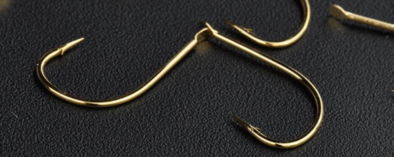 海夕鱼钩的特点，钩条细、钩柄长且钩门宽