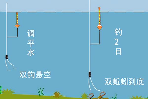 用红虫钓鱼如何调漂，第一步是重铅找底