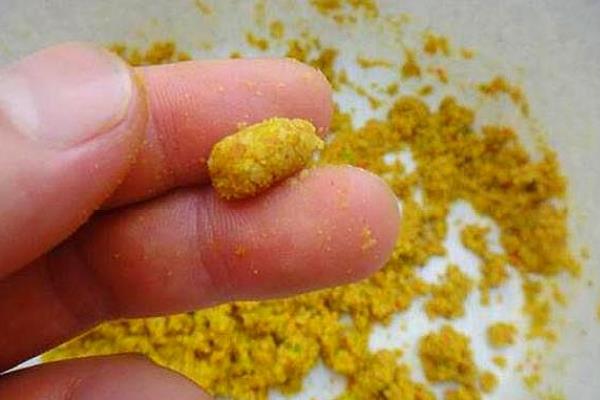 用爆炸钩钓鲤鱼的方法，竿尖急剧摆动或铃声大作时再扬竿收线