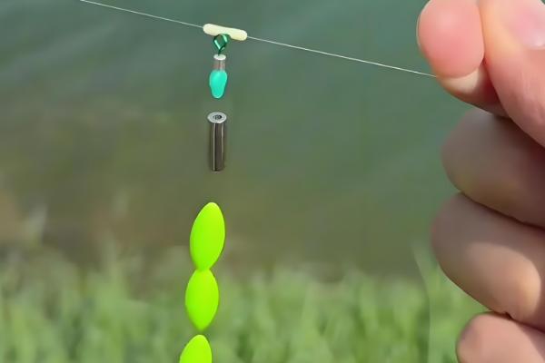 七星漂线组的组装方式,按以下三个步骤进行