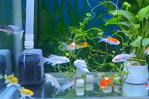 黄金锦鲤的饲养方法,6-9月份每天投喂两次