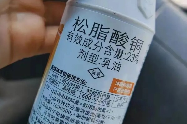松脂酸铜有什么作用，可防治真菌和细菌性病害