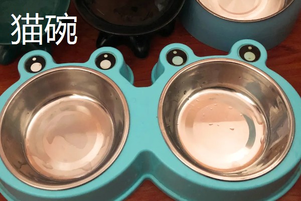 养猫所需用品,猫砂、猫砂盆、猫碗都会用到