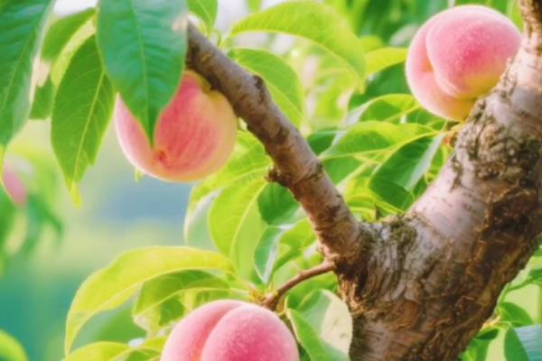 桃子套袋前的定果方法，遵循留优去劣的原则