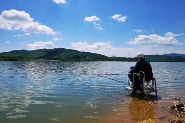 低温天气钓翘嘴的方法,垂钓深度要达到4-5米左右