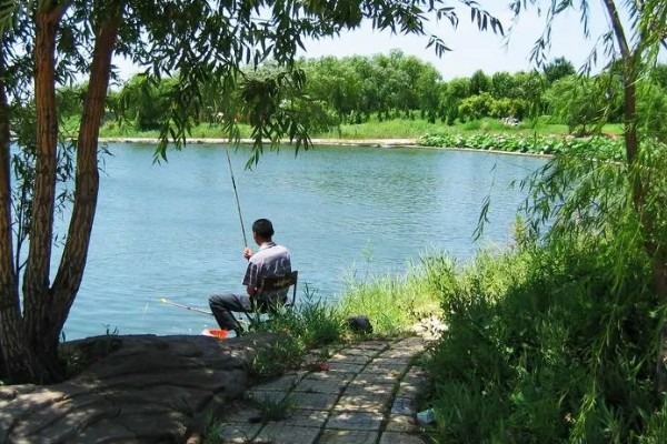 低温天气钓翘嘴的方法,垂钓深度要达到4-5米左右