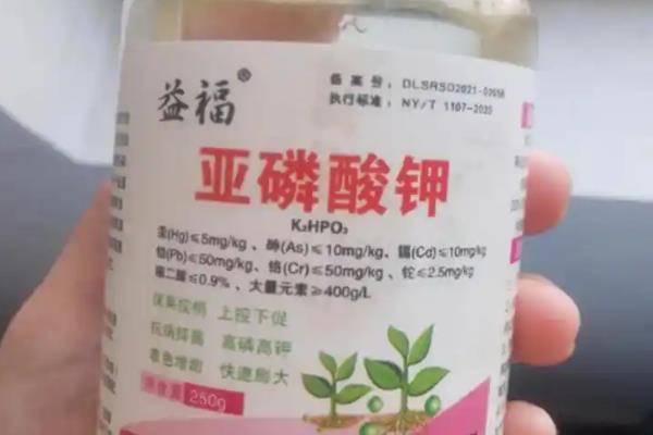 亚磷酸钾的复配禁忌,不可与强碱制剂混合使用