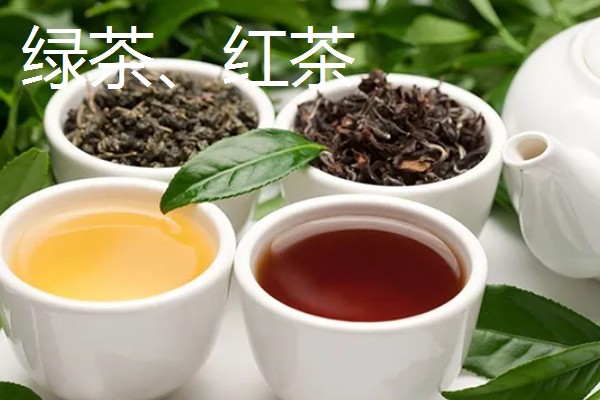 六大茶类的介绍，包括绿茶、红茶等