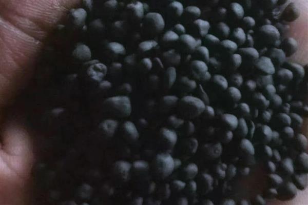 黑色颗粒复合肥怎么种菜，将肥料撒在土壤里即可