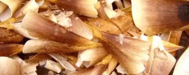 笋壳怎样发酵成花肥，可以采用堆积腐熟的方式