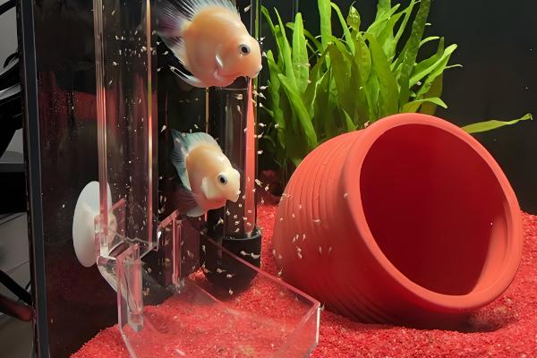 迷你鹦鹉鱼一天喂几次，一天喂1-3次