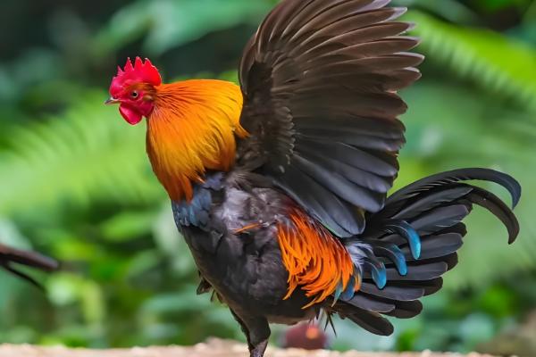 原鸡和家鸡的区别，形态和习性均不同