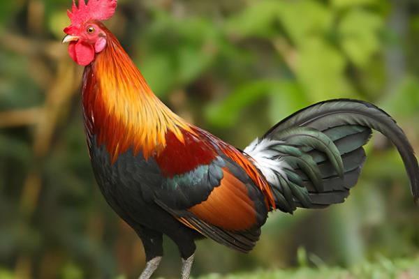 原鸡和家鸡的区别，形态和习性均不同