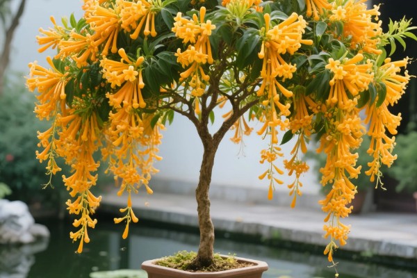 炮仗花如何施肥，在秋季每隔半个月追肥一次