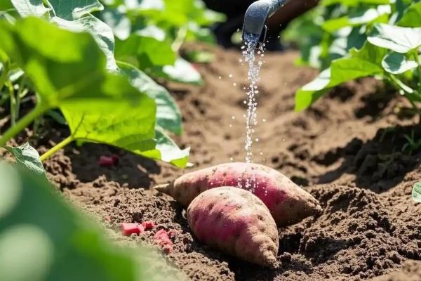 红薯如何施肥可高产，需重施裂缝肥