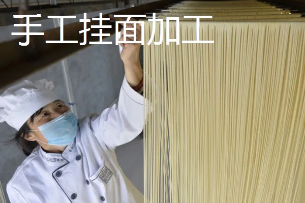 哪些项目可以快速致富，手工挂面加工的经济见效很快