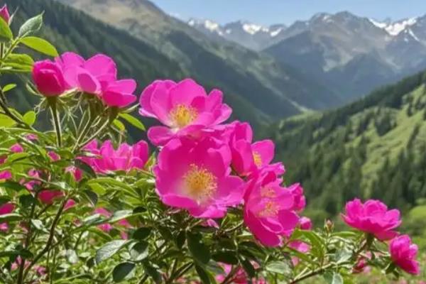 野玫瑰有什么花语，代表爱的誓言、纯洁的爱、浪漫热恋等含义